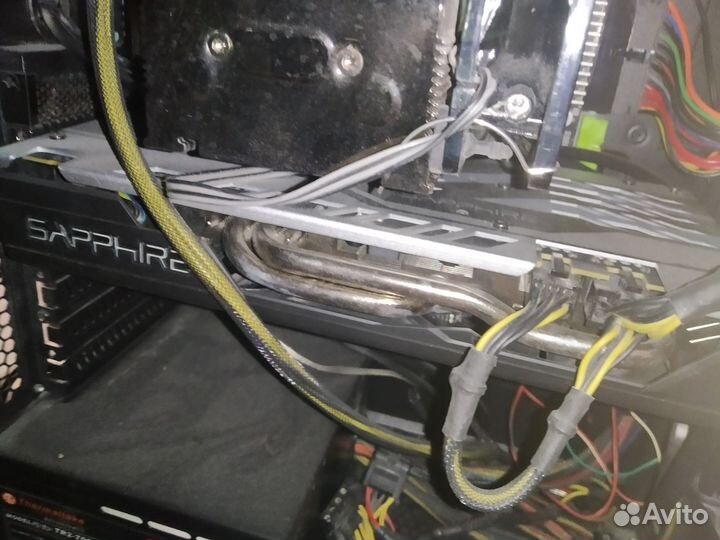 Видеокарта rx580 4gb Sapphire Nitto+