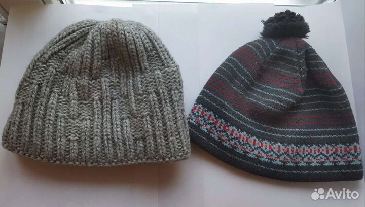 Шапки детские для мальчика утеплённые 4-7 лет