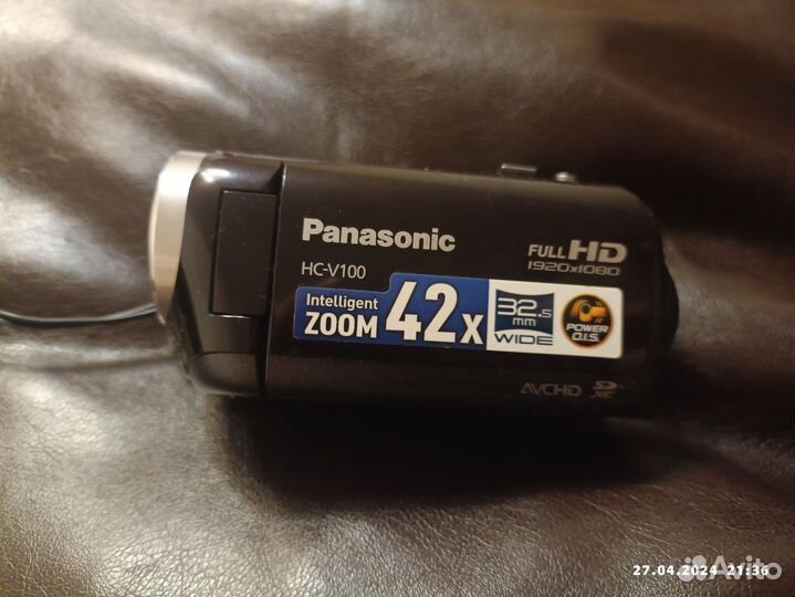 Видеокамера panasonic hc v100