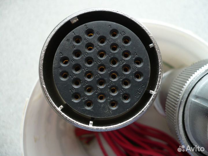 Разъем круглый закручивающийся Корпуса приборов