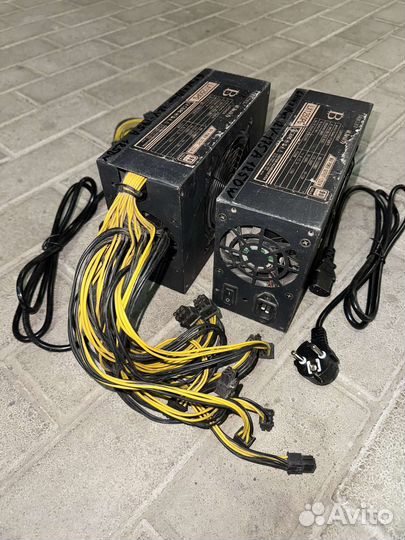 Блок Питания 12V 1250W с подсветкой