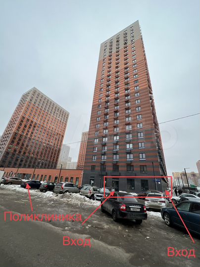 Свободного назначения, 100 м²