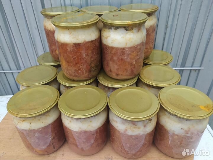 Тушенка свинина