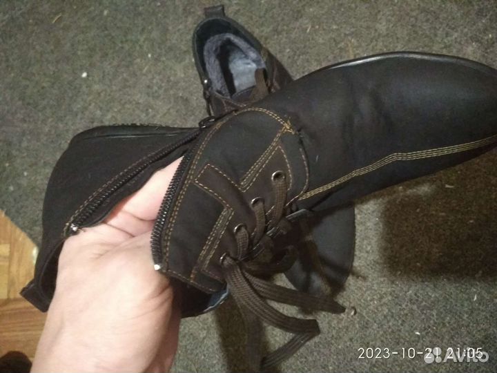 Ботинки мужские