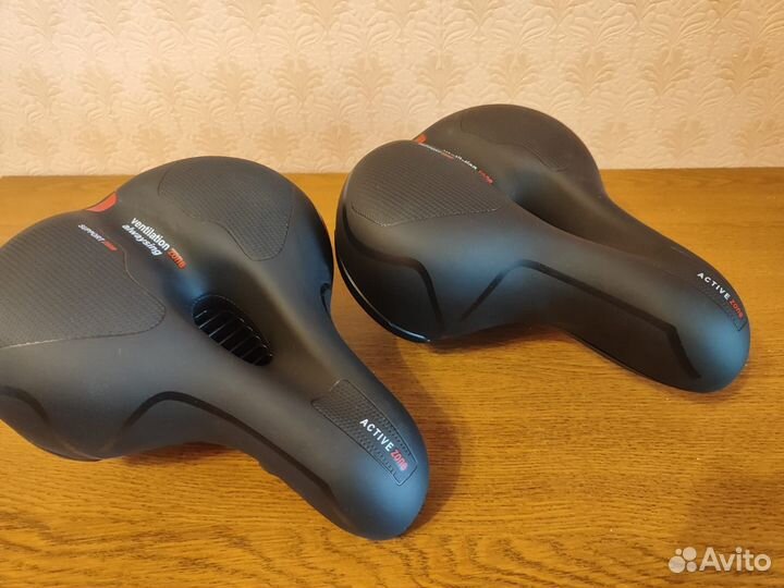 Седло для велосипеда мягкое