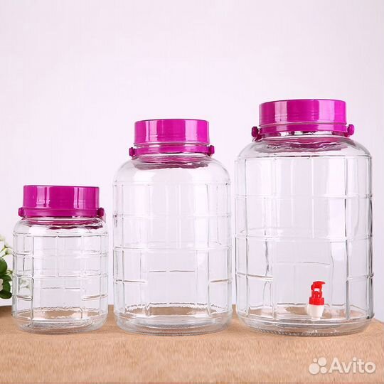 Стеклянные банки 9 10 15 25 л. Цены в объявлении