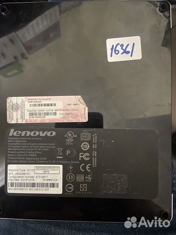 Неттоп мини пк Lenovo IdeaCentre Q190 на запчасти