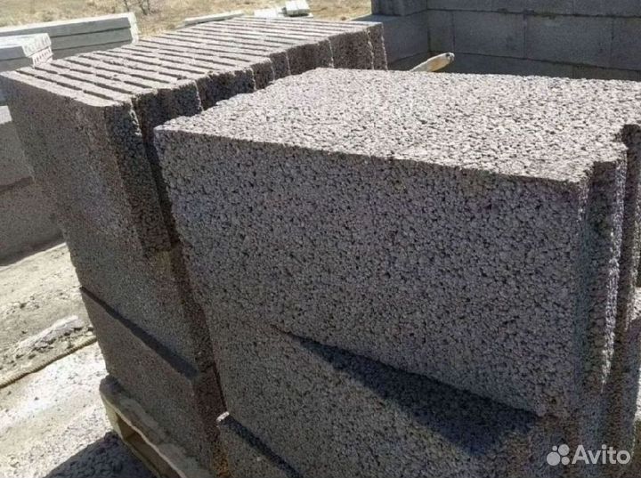 Блоки керамзитобетонные 20