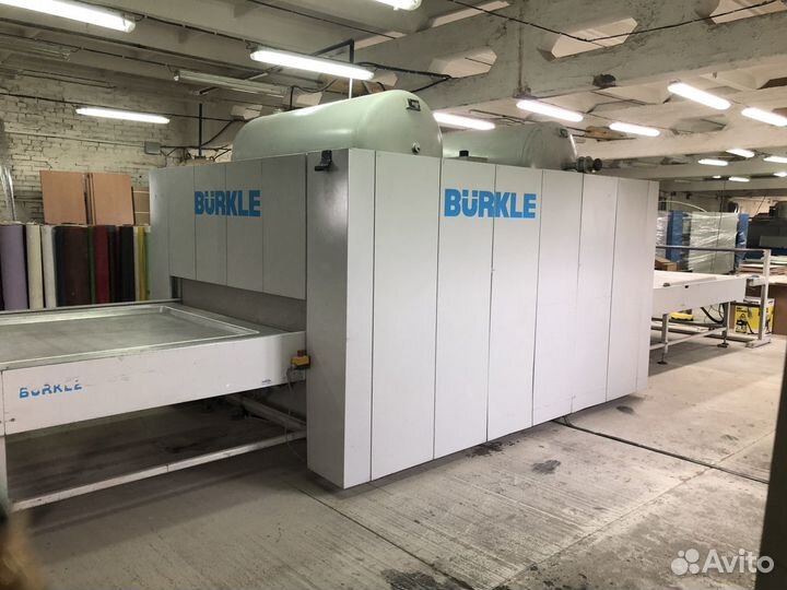 Мембранно-вакуумный пресс burkle BTF 1628/60