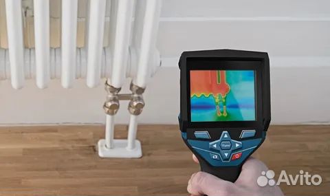 Промывка отопления и водопровода. Тепловизор