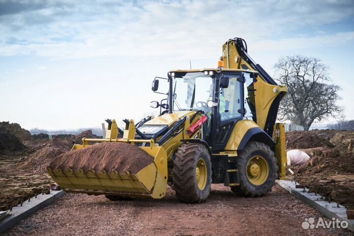 Услуги трактора экскаватора