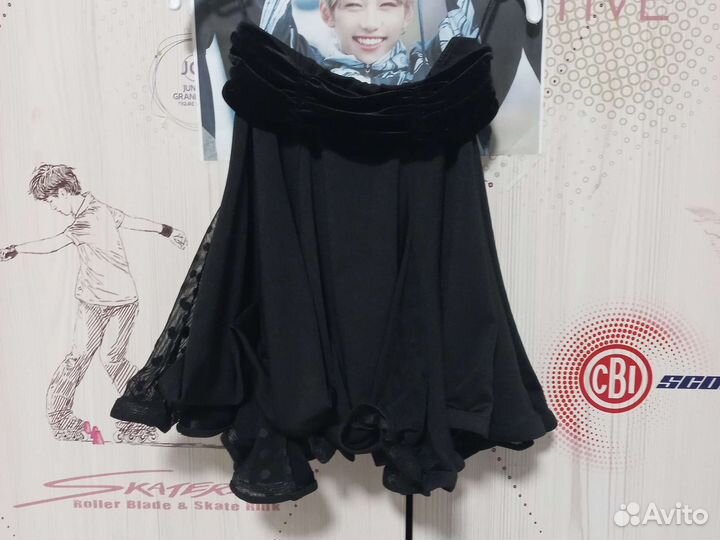 Топ и юбка для бальных танцев