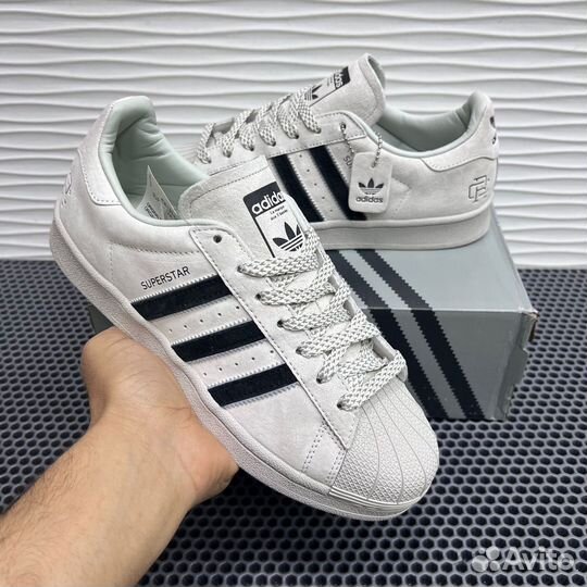 Adidas superstar белые