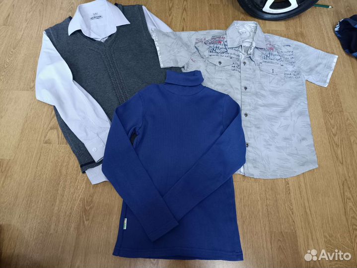Детские вещи пакетом на мальчика 8-9лет