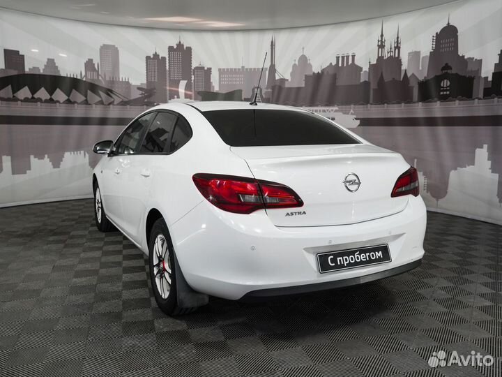 Opel Astra 1.6 AT, 2014, 168 000 км