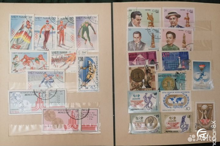 Марки СССР 70-80х годов