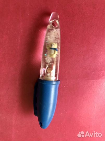 Ручка с одимпийским мишкой