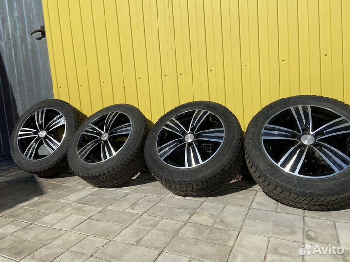 Литые диски r16 5x112 с зимней резиной