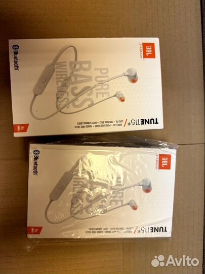 Беспроводные наушники jbl tune 115 bt