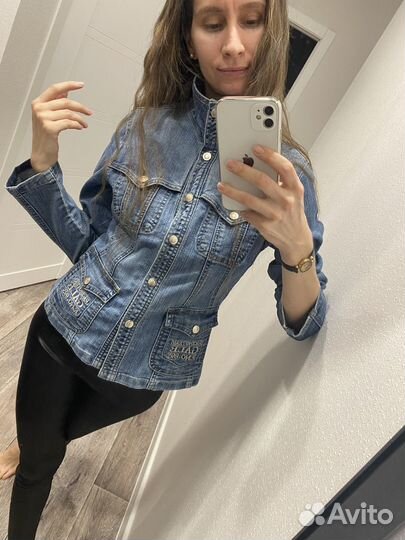 Джинсовая куртка женская 44-46