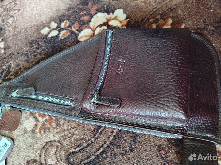 Мужская кожаная сумка