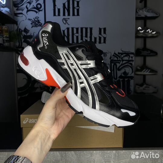 Asics Gel 1130 Black-Red-White