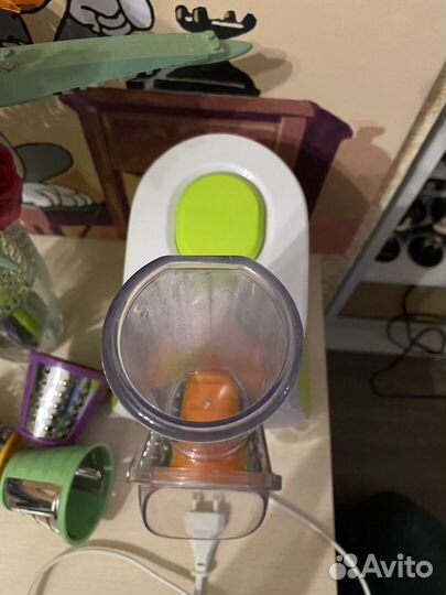 Овощерезка Mystery MMC-1401 белый измельчитель