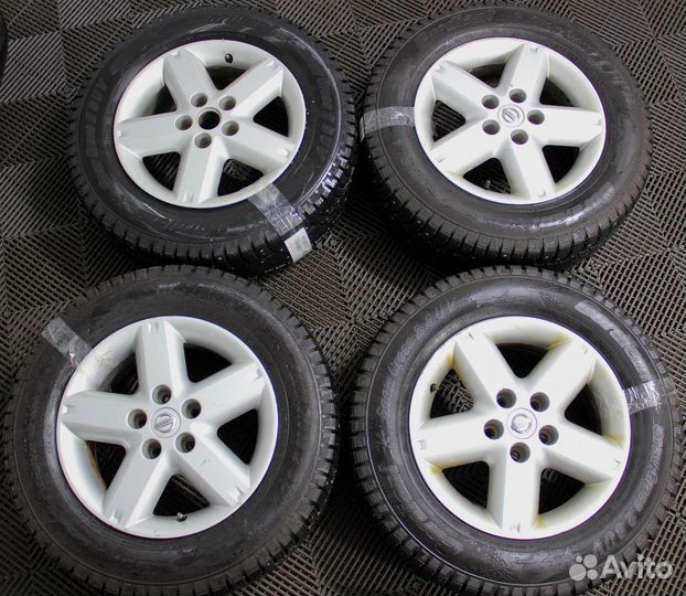 Колеса Nissan original cordiant 215/65R16 зима