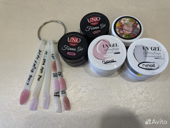 Базовые покрытия цветные белые