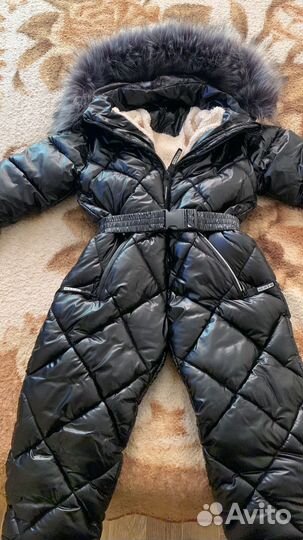 Пуховик детский зимний 110