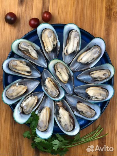 Мидии натуральные
