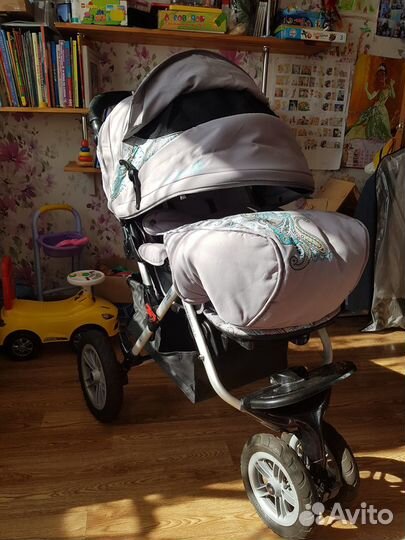 Коляска capella S-901 WF AIR сибирь