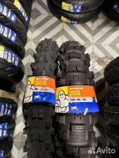 Michelin Enduro Medium 90/90-21 + 140/80-18