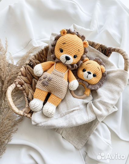 Беби бокс / вязаные игрушки