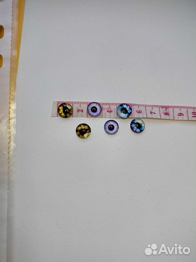 Глазки, носики, клюв для игрушек