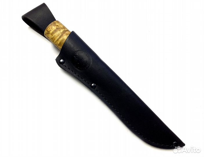 Нож Чукотка-2М, D2, карельская береза