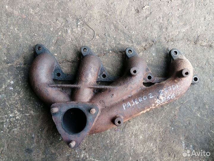 Выпускной коллектор mitsubishi pajero 2, 4D56