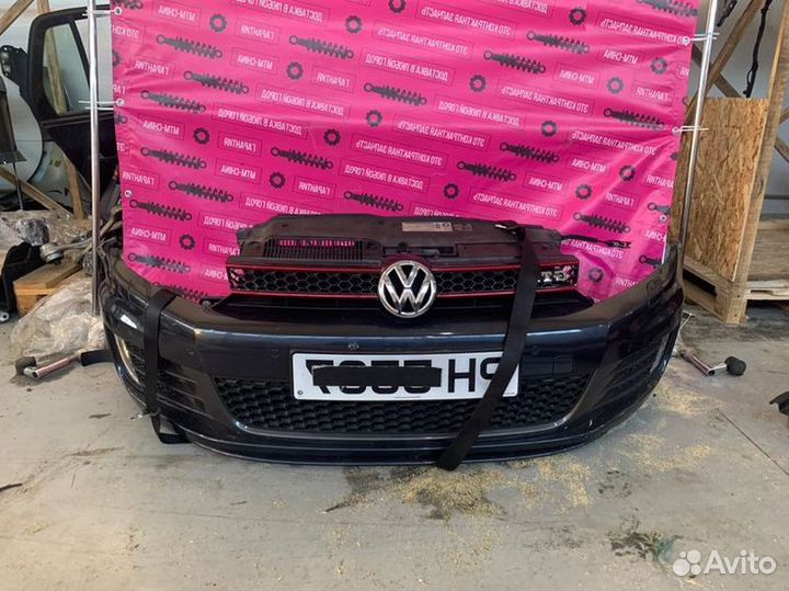 Ноускат Volkswagen Golf GTI VI Синий