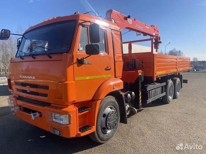 КамАЗ 65115 с КМУ, 2023