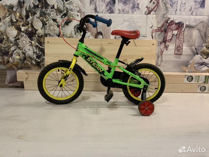 Детский велосипед 4х колесный