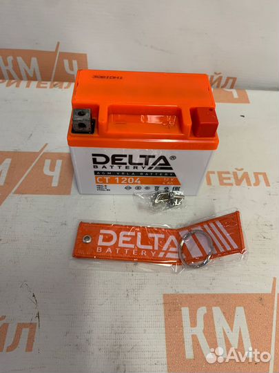 Аккумуляторная батарея мото delta battery CT1204