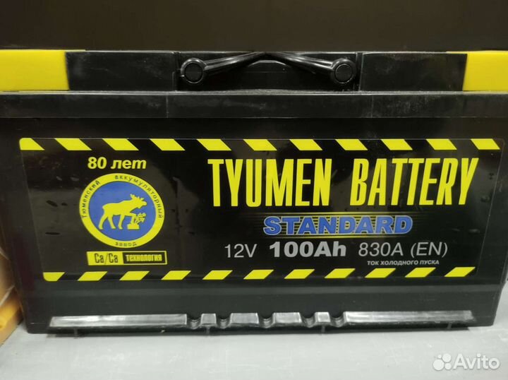Аккумуляторы Тюмень 100A Доставка