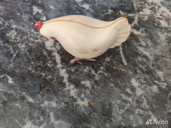 Заводная игрушка СССР курочка