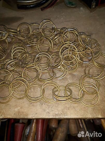 Кольца бронзовые