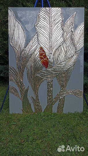 Интерьерная картина текстурная