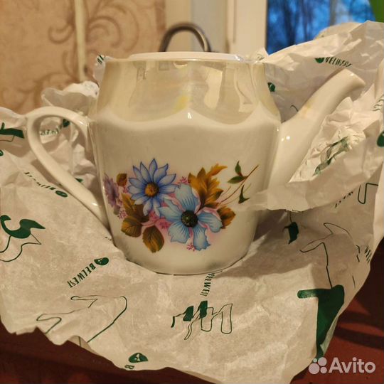 Кофейный сервиз фарфор Добрушский фарфоровый завод