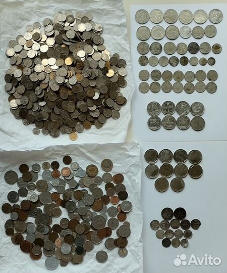 Монеты СССР, иностранные, Россия