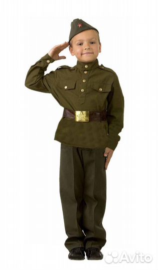 Военный костюм солдата, солдатки, форма СССР