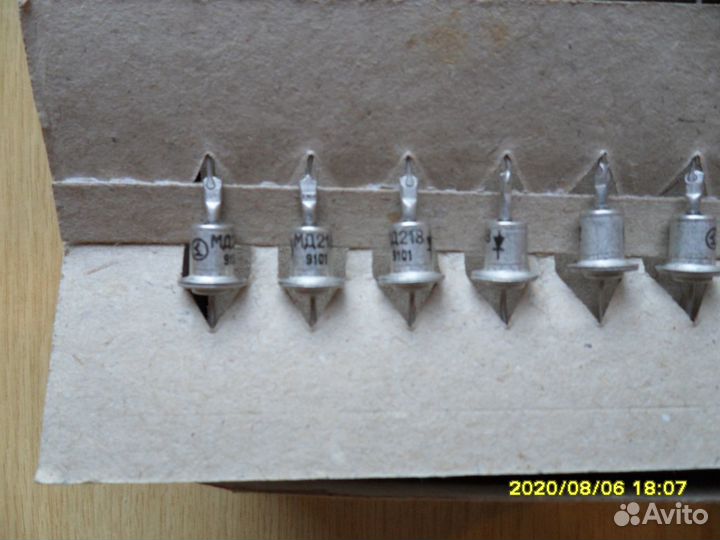 Диоды высоковольтные мд218 и BY6