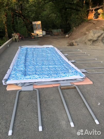 Каркасный бассейн 5,4х2,7 метров
